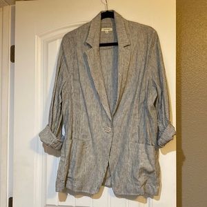 Max Studio Linen Blazer New never worn